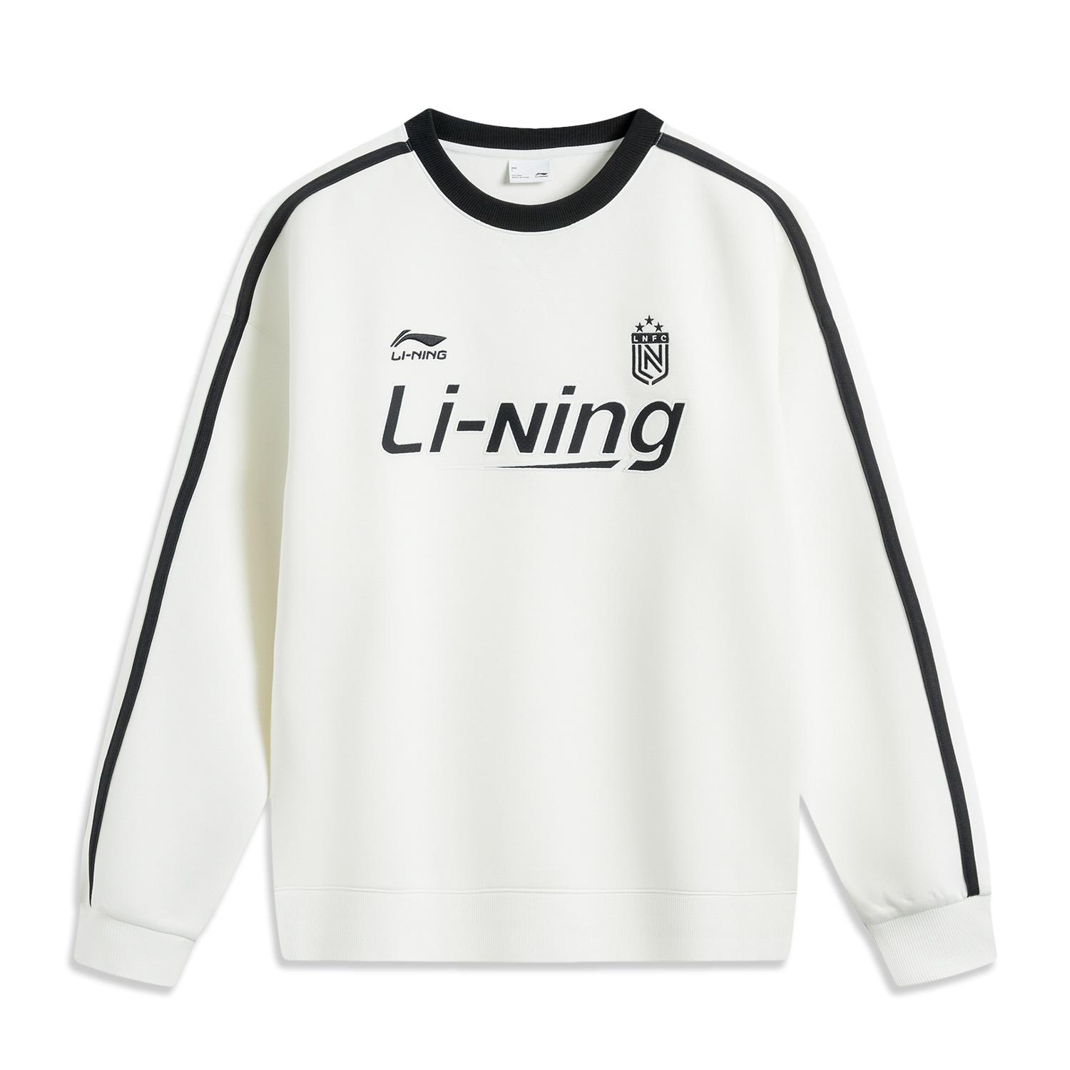 Li Ning Sports Life Collection Sweatshirt Unisex Ivory AWDV397-5 3XL