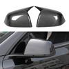 Side Rearview Mirror Cover High Glossy Door Exterior Wing Mirror   Replacement for     2020 to 2023