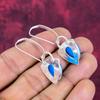 Blå Kalcedon 925 Massivt Sterling Silver Örhängen, Handgjorda Ädelstensörhängen Smycken, Gåvor Till Fru Helt Nya Örhängen