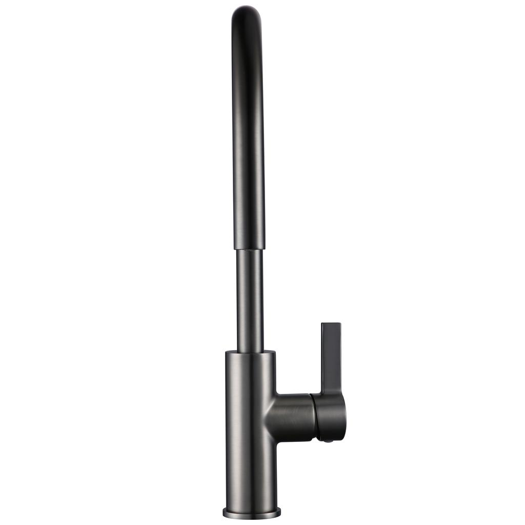Single handle Pull Out Kitchen Faucet Brushed Gunmetal Matt Black Rotation Kitchen Hot and cold water Sink Taps Kitchen Faucet