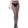 Trendy Fishnet Pantyhose With Tattoo Design For Chic And Youthful Look
