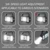 High Power Led Flashlights Rechargeable Camping Work Light Multi Functional Portable Light Solar Charging 6 Lighting Modes