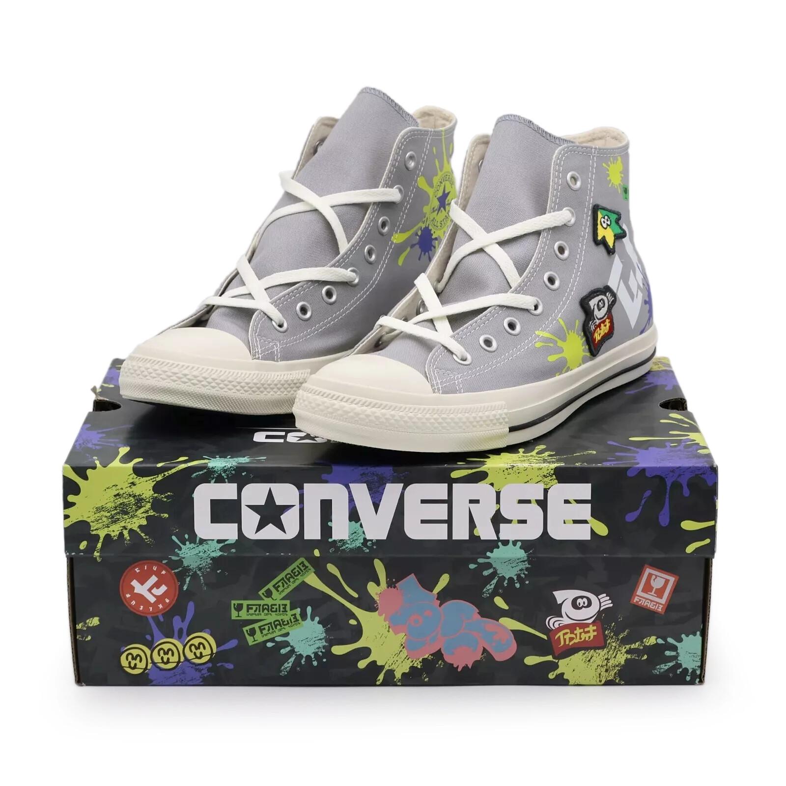 31312950 Splatoon3 Converse All Star LC Hi Серый (Мужской) 8.5