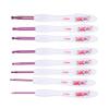 8pcs Crochet Hooks Curved Soft Handle Comfortable Portable Knitting Tool for Weaving EnthusiastPink