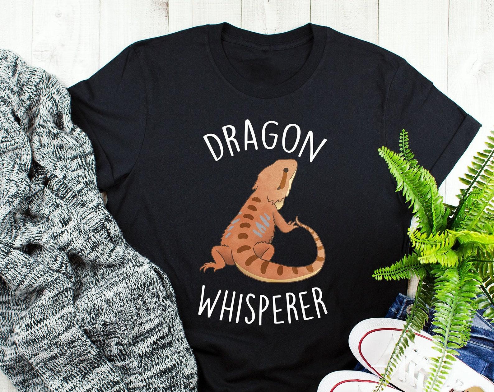 Bearded Dragon Shirt, , Tshirt, Pet Reptile Lover Gift, Funny Lizard T-Shirt, Cute Bearded Dragon Tee Beardie Mom Dad Herpetologist 150