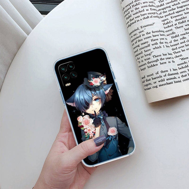 JO6 Black Butler Phone Case for Motorola E22S E7 G6 G7 G8 G9 Plus Power Play G10 G20 G04 E30 E40 E22 E20 E13 G22 G23 G Stylus Play