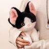 Kitten Doll Stuffed Devon Rex Stuffed Animal Cat Plush Doll Siamese Cat Plush  Xmas Gifts