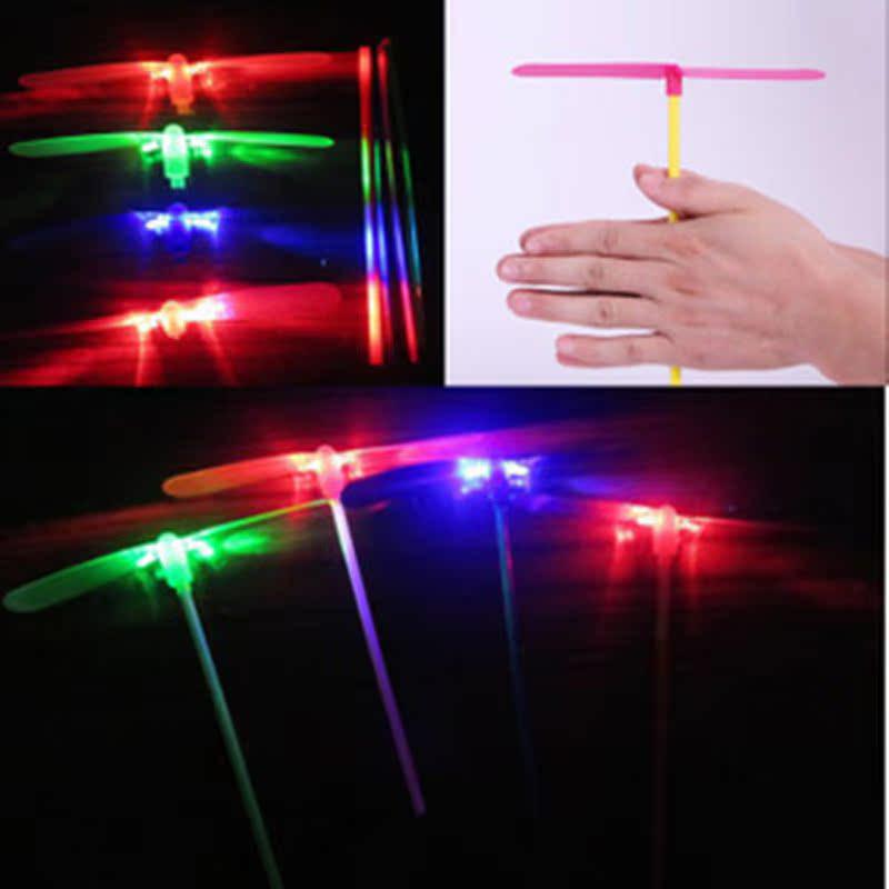 Luminous Flashing Bamboo Dragonfly Fairy Toy Flashing