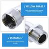 Accessory Shower Elbow Adapter Shower Head Solid Brass Body Adjustable For Shower Head 45°Angle Bathroom Brass