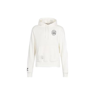 adidas Originals Trefoil X Su Yiming Co-Branded Comic Print Pocket Hoodie Unisex Hoodie White IK4305