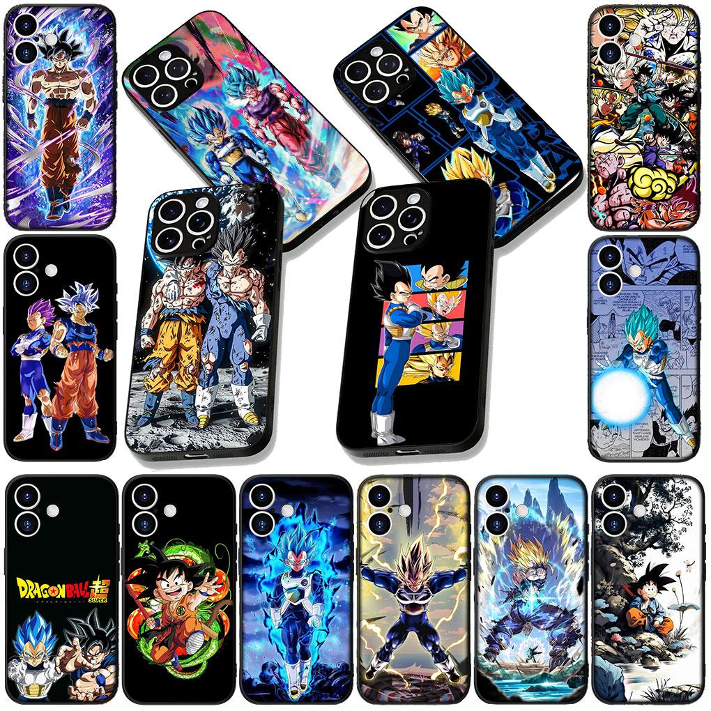 Cover for Motorola Moto Edge 50 30 Fusion 40 NEO Ultra Pro E14 G20 E15 G35 G84 G13 G53 Case Dragon Gokus Ball Z Vegeta Super