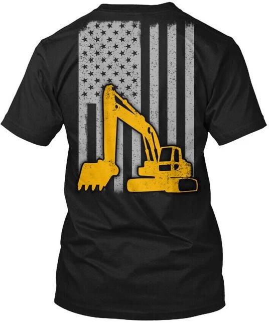 Excavator Operator T shirt Made in the USA Size S to 5XL