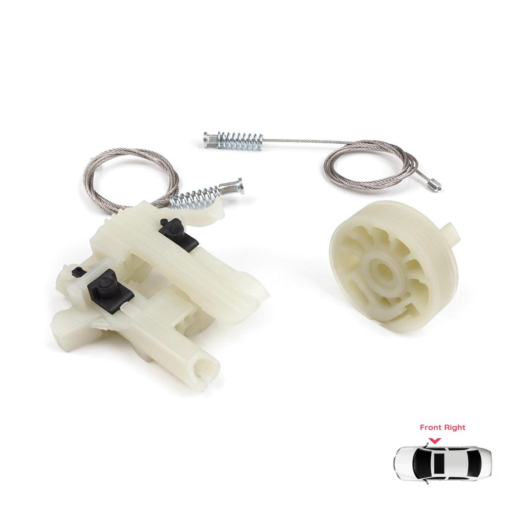 EWR5232 Fensterheber Reparatursatz Vorne Rechts für Fiat 500 2007-On 2/3 Tür Schrägheck Cabrio 68070267AD