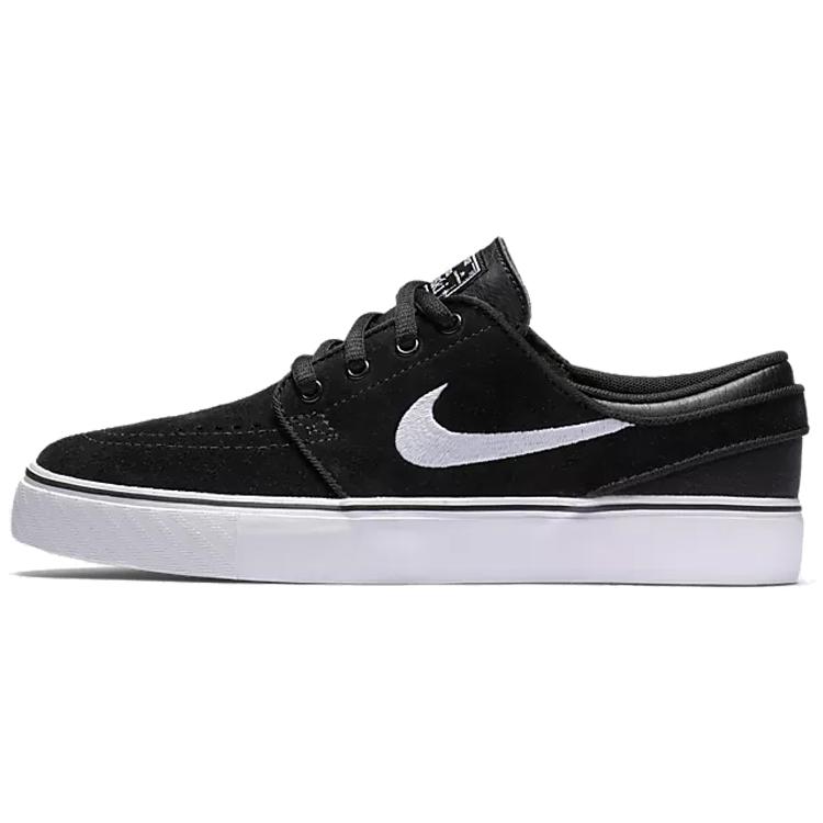 

Новые детские кеды Nike SB Stefan Janoski Low Top для скейтбординга Черные Белые Подростковые 525104-021 37.5