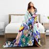 Sailor Moon Plush Blankets Kids Adult  Flannel Throw Blanket For Couch Chair Soft Custom DIY Quality Bedspread Gift Idea
