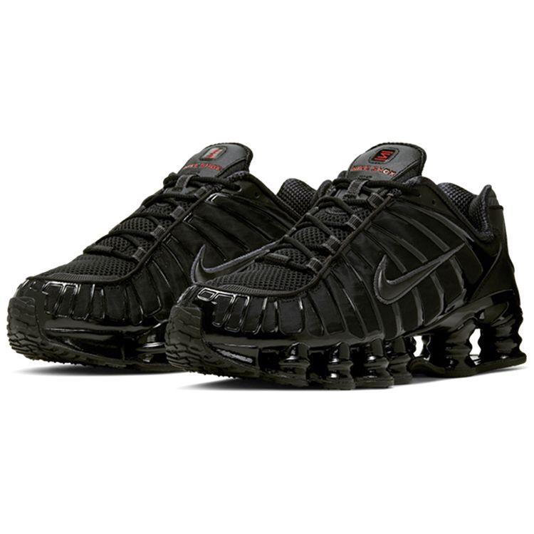 Nike Shox TL Metallic Hematite Men Sneakers Black Black-Metallic-Hematite-Max-Orange AV3595-002