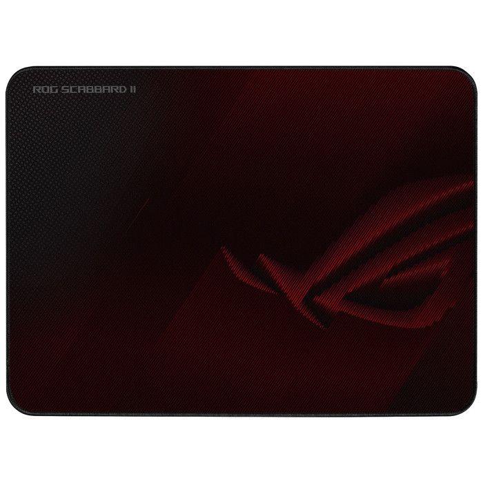Tapis de souris - ASUS - ROG Scabbard II - Medium - Surface optimisée - Résistant à l'eau - Antidérapant