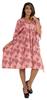 Moomaya Womens Short Kaftan Cover Up Night Dress Kaftan Gown Kimono