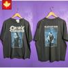 Nuovo Abbigliamento Vintage 1992 Ozzy Osbourne Last Bloody Shows Tour Maglietta Ristampa Maglietta Unisex