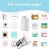 10 rolek papieru termicznego papiery do drukowania w rolkach do mini kamery dla niemowląt aparat natychmiastowy przenośna mini drukarka fotograficzna