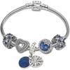 Pandora Shining Galaxy Set 925 Silver Bracelet Women's Silver ZT1005