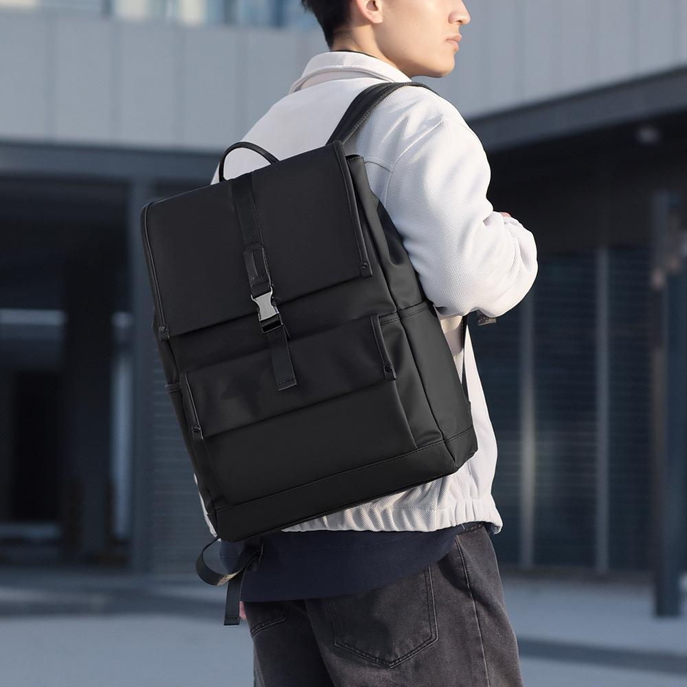 Simple Backpack, Casual Travel, Lightweight and Large-capacity College Student Schoolbag, Men's Backpack