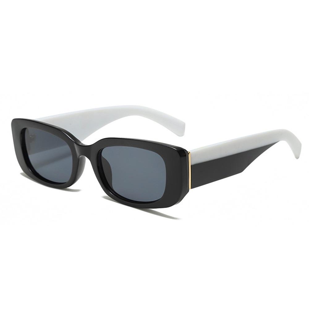 JYL TS Sunglasses Square Metal Rivet UV Unisex/23048 B-1220 темно-оранжевого