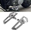 Empire Knight Rear Passenger Footpegs: Motorcycle Accessories for Universal Harley Models