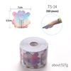 100-Piece French Light Therapy Nail Extension Forms: Butterfly & Horseshoe Designs
