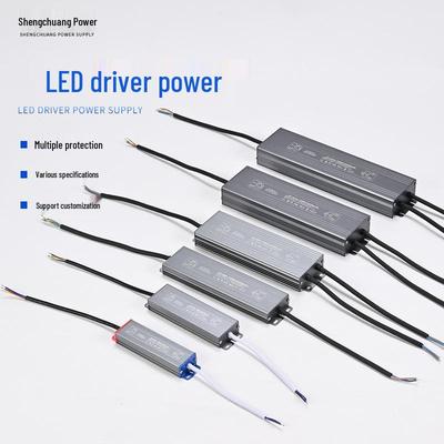 Waterproof LED Driver Power Supply for Light Strips and Light Boxes