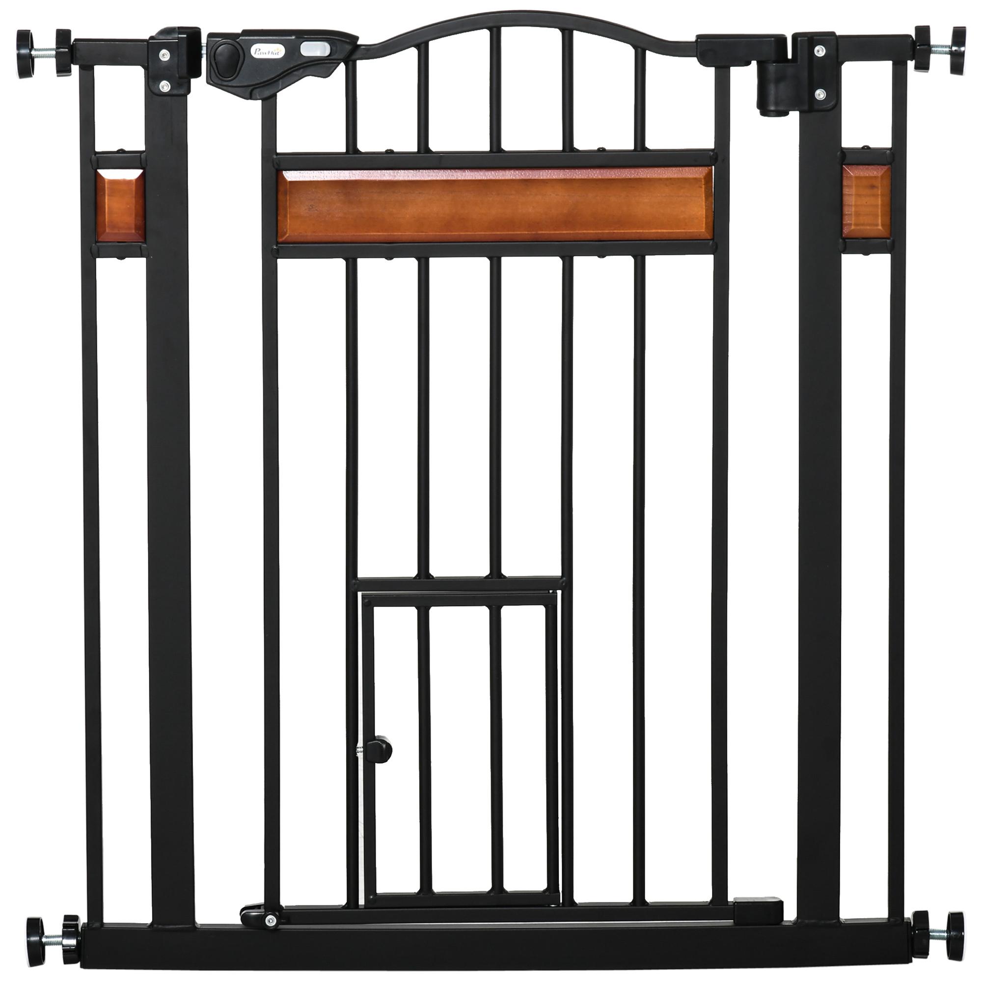 Push-On Dog Gate, Extendable 74-80cm with