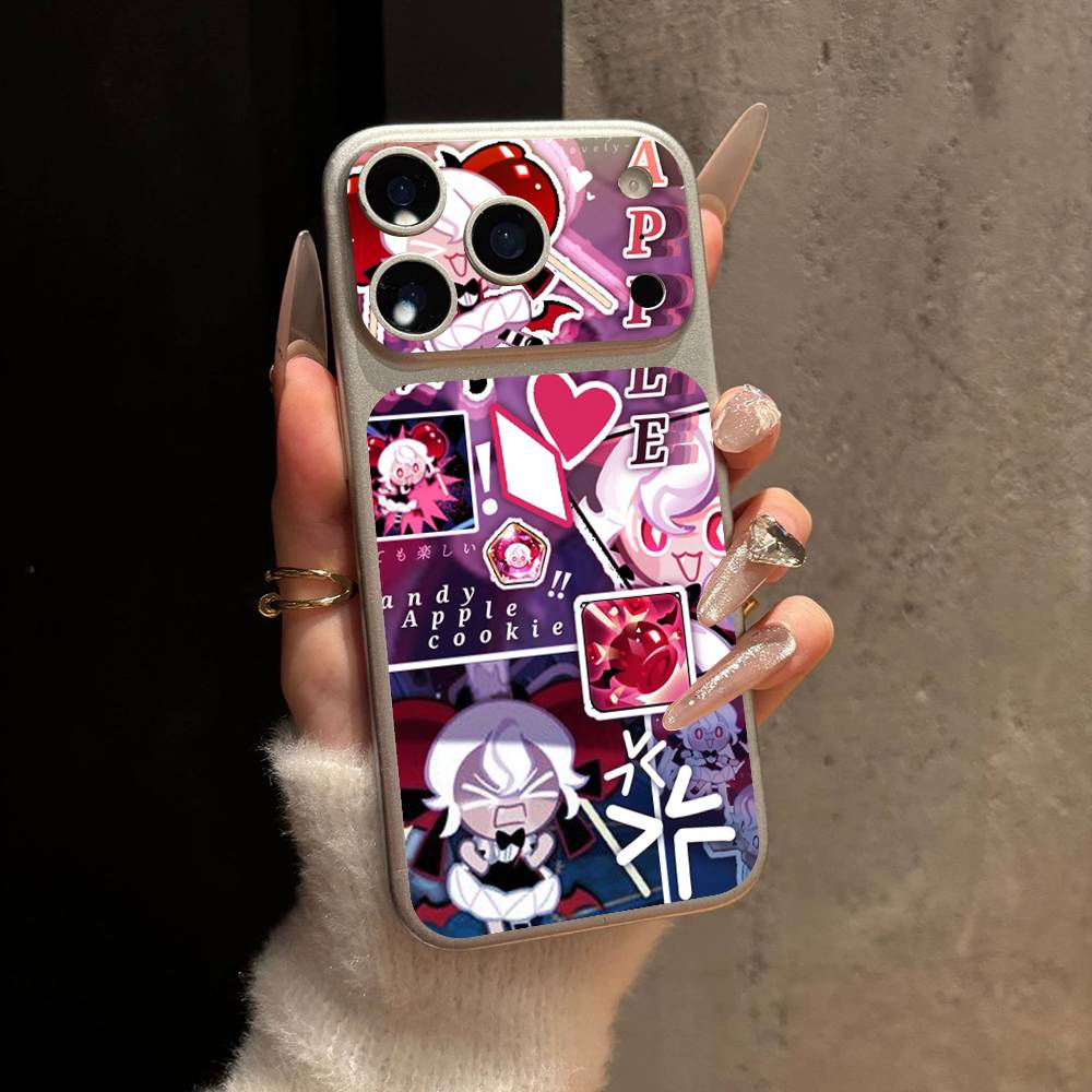 Mobile Game C-Cookie Run Kingdom Back Cover Decal Protective For Iphone 17 Pro Max Skin Sticker Back Protective