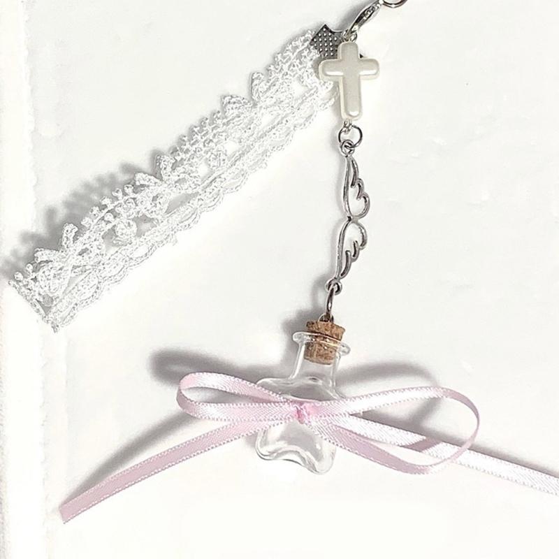 Set of 30 Different Designs Glass Bottle Ornament with Cork Stoppers and Nail Hooks for Crafting and Decoration