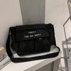 One shoulder messenger bag men's trendy tooling bag large capacity men's trendy brand street trend hip hop casual mailman bag