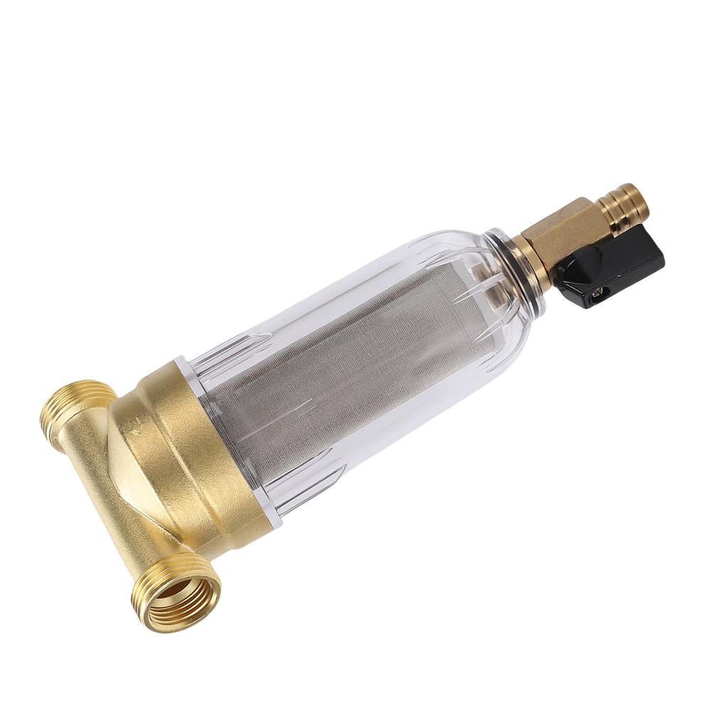 Whole House Sediment Water Filter Spinning Type Backwash Pre Filter for Washing Machine G3 4 Male G1 2 Female Thread