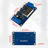 ZK-MC01 High Power Motor Forward Reverse Controller Module DC 3.3-15V Auto Cycle Timing Delay Module DC Motor Controller Module