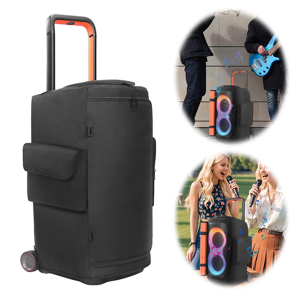 Portable Speaker Dust Case Waterproof Party Speaker Dust Cover Padded Speaker Protective Cover for JBL PARTYBOX 520 Storage Bag