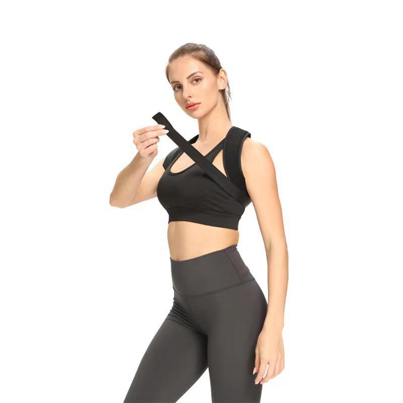 Cross-border Posture Corrector: Adjustable Anti-Hunchback Chest Support and Clavicle Fixation.