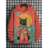 Men's Hoodie Cartoon Cat Print Y2k Sweatshirt Harajuku Hooded Shirt Pullover Casual Oversized Long Sleeve Top Men's Clothing