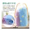 [Set of 15] Drawstring Bag, Kinchaku Bag, Vinyl Waterproof Hot Spring Bag [S/M/L 3 Size Set] Subdivision, Plastic Bag, Changing Bag, Shoe Bag, Travel