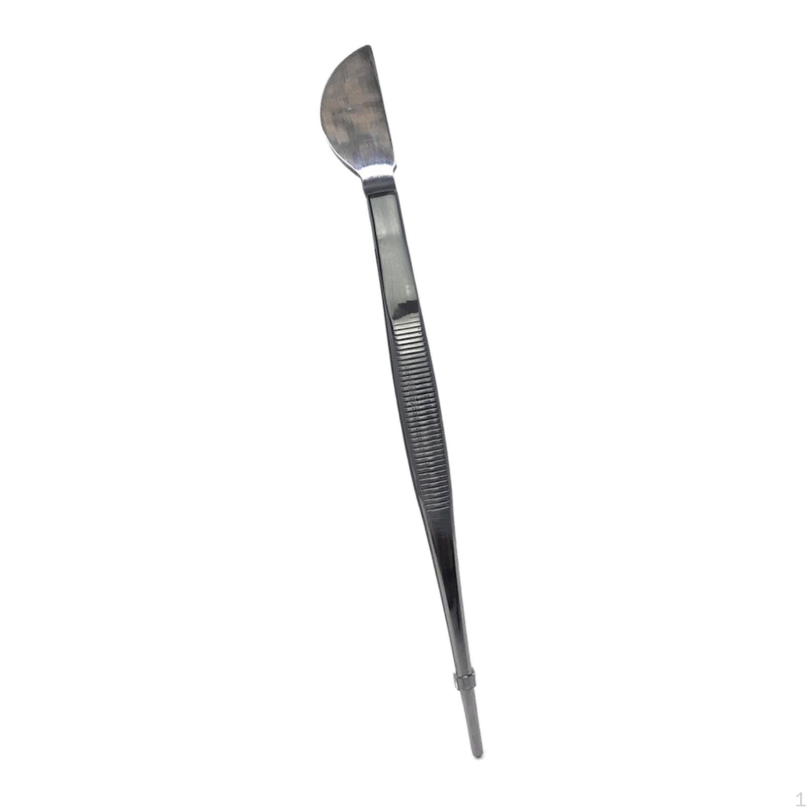 Bonsai Tweezer Fish Tank Professional, Grass Puller, Stainless Steel, Gardening Tool for Curved