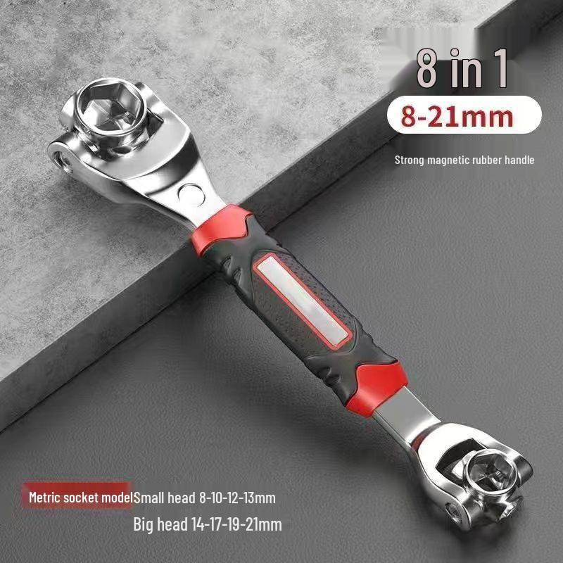 52-in-1 Multifunctional Universal Wrench: Multi-Head Torx Bone Socket Tool for Repair & Disassembly.