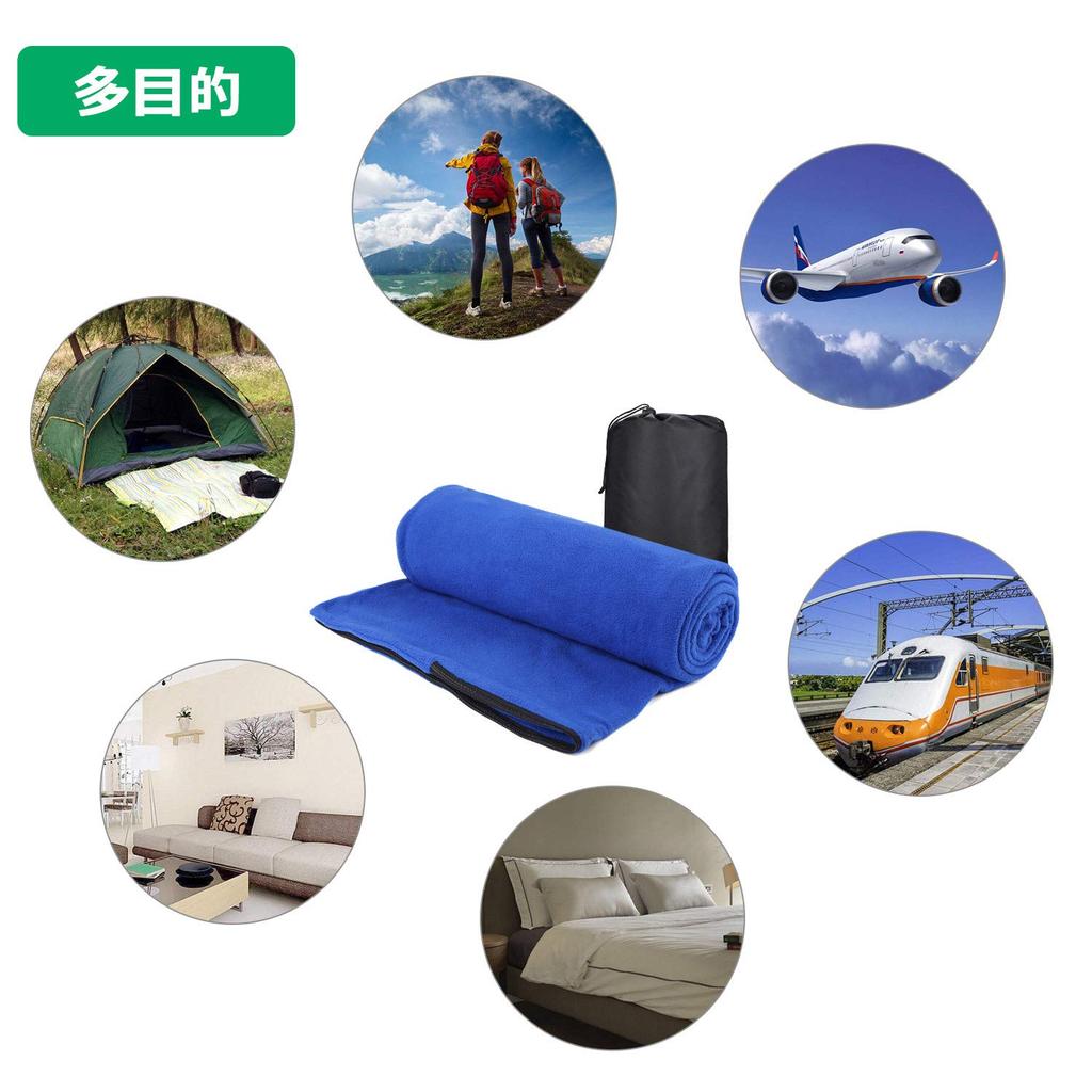 Inner Sleeping Fleece Perfect for Indoor and Outdoor Car Large, Warm, Multi-functional Bag, Blanket, Use, Camping, Washable, Zippered, Envelope-style