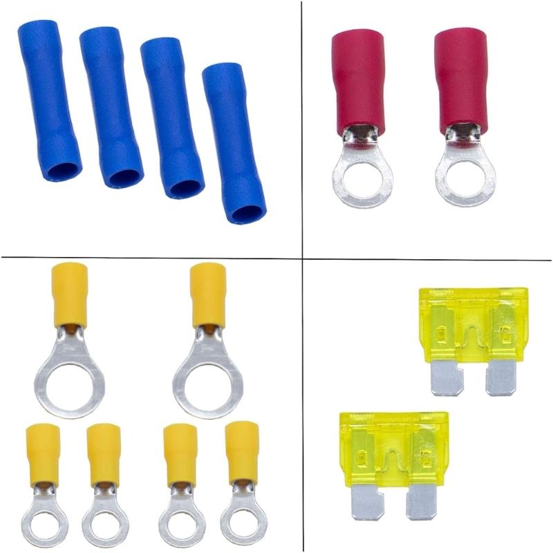 175-185 Degree Car Cooling Fan Thermostat Switch Sensor Relays Wire Harness 12V