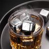 Pietre da Whiskey in Acciaio Inossidabile Raffreddatori Riutilizzabili per Bevande Non Diluenti e Lavabili in Lavastoviglie Cubetti di Ghiaccio Metallici per Whiskey Raffreddatore per Vino Strumento da Bar