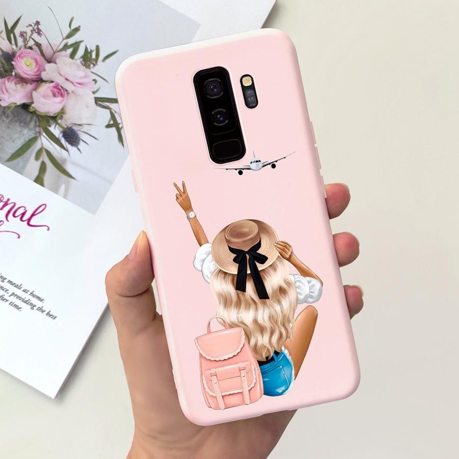 For Samsung Galaxy S9 Plus Case Unique Candy Painted Cover Soft Silicone Phone Case For Samsung S9 Plus S9+ GalaxyS9 Full Bumper