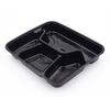 Disposable 3-Compartment Takeout Food Containers