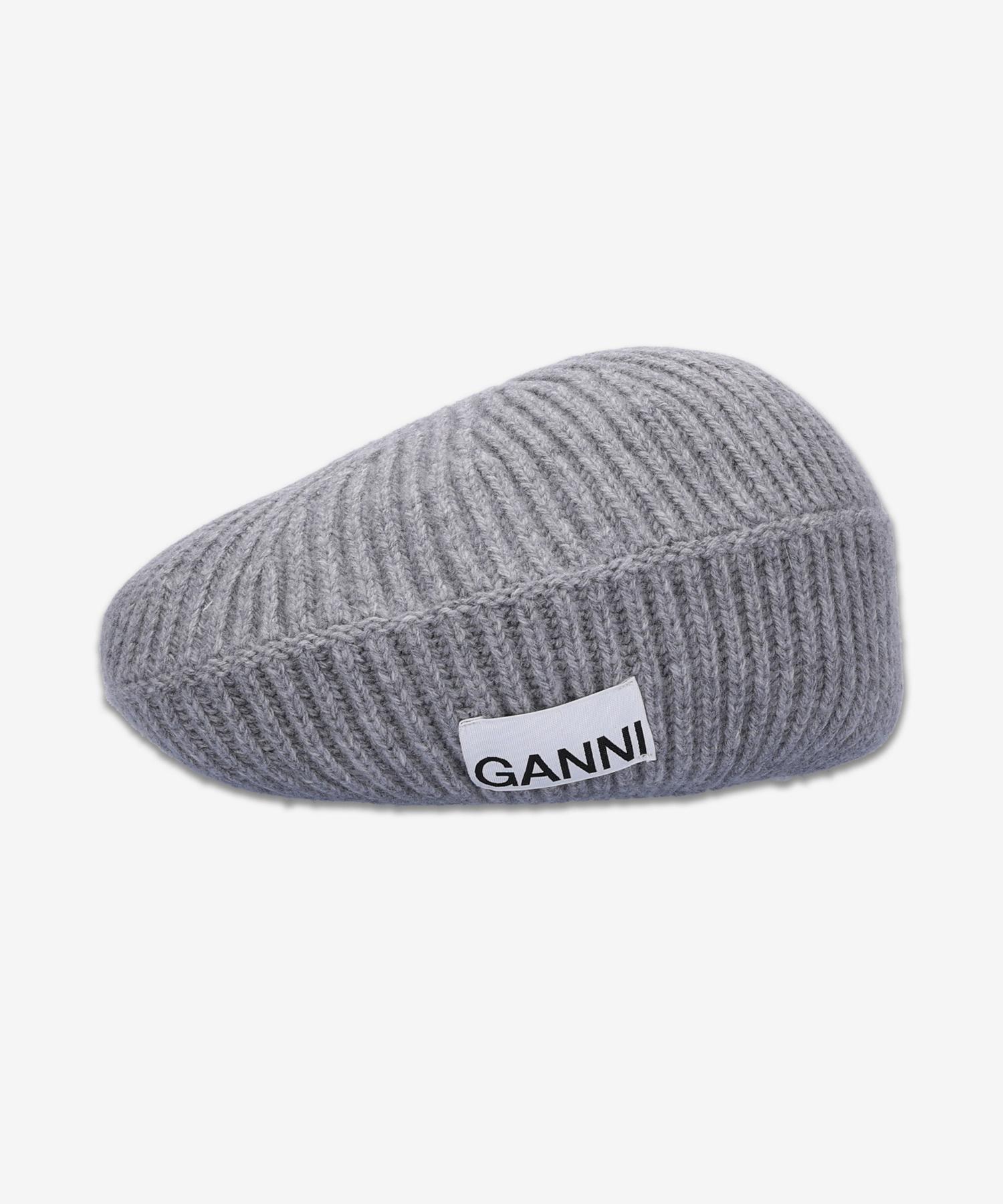 Gani Structured Rib Beret - Paloma