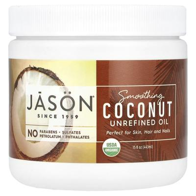 Smoothing Coconut, Unrefined Oil, 443 Ml (15 Fl Oz)