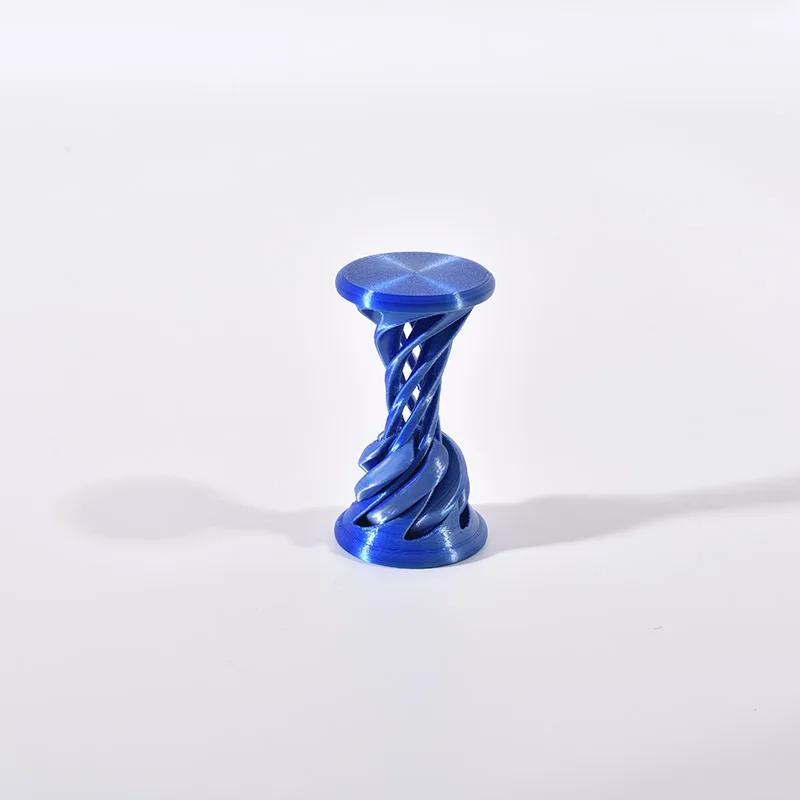 3D Printing Spiral Stress Relief Toys Funny Spiral Crossing Toys Three-dimensional Ejectable Toy Offi Desktop Decor Figurine
